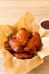 barbecue chicken wings