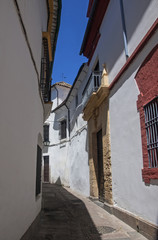 Calle del casco antiguo de Córdoba / Street of the old town of Cordoba