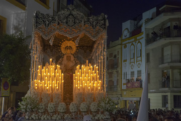 palio de la Candelaria, semana santa de Sevilla
