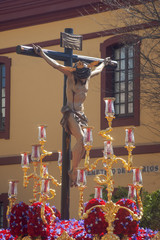 cristo de la hermandad de san Bernardo, semana santa de Sevilla
