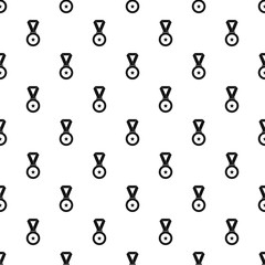 Medal pattern vector seamless repeating for any web design