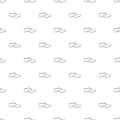 Men shoe pattern vector seamless repeating for any web design