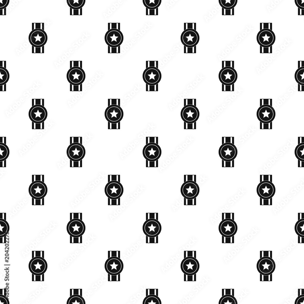 Poster award ribbon pattern vector seamless repeating for any web design