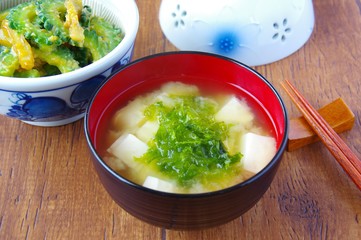 みそ汁　みそスープ