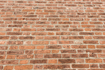 Obraz premium Vintage red brick wall texture