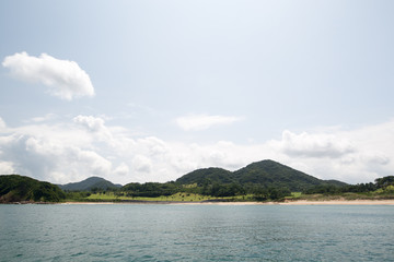 誰も居ないプライベートビーチ