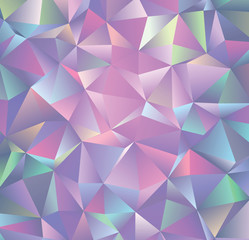 Fototapeta premium Graphic resource for your design works. Creative abstract background. Polygonal vector clip art with triangles. The best template for your artworks.