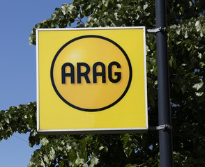 Arag sign in Rotterdam