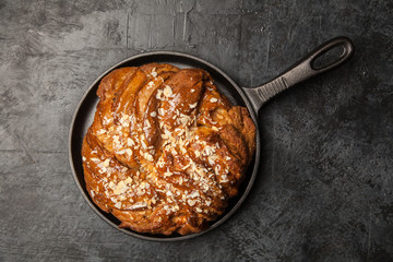 Sweet maple syrup bread