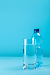 Plastic water bottle