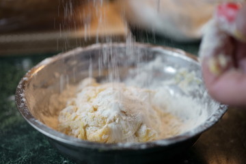 Soup with home-made noodles on chicken, noodles, fat, freshness, homemade cooking2