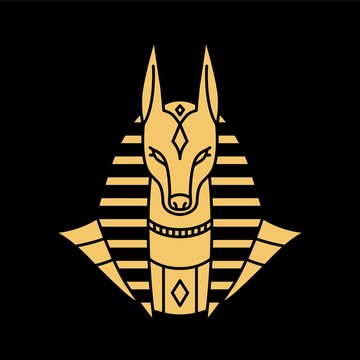 anubis logo vector illustration