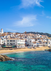 Coast of Spain. Catalonia. Calella de Palafrugell.