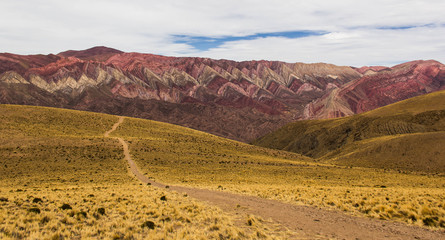 Hornocal, Mountain of fourteen colors, Quebrada de Humahuaca, Northern Argentina