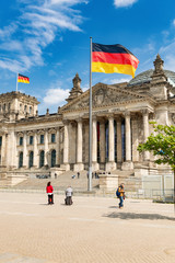 Obraz premium Budynek Reichstagu, Berlin - 8117