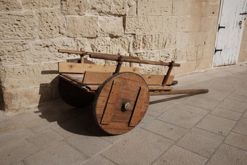medieval wooden cart © robypangy