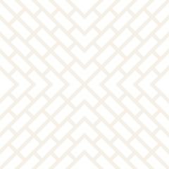 Vector seamless subtle lines mosaic pattern. Modern stylish abstract texture. Repeating geometric tiles