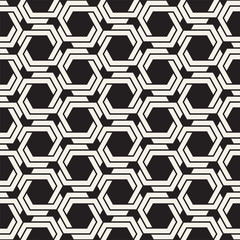 Vector seamless pattern. Modern stylish abstract texture. Repeating tiles