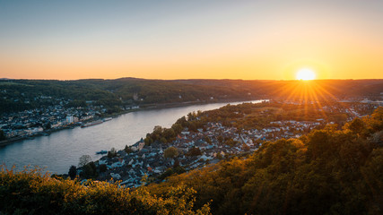Rhine Valley sunset - "Erpeler Ley"
