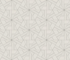 Vector seamless pattern. Modern stylish abstract texture. Repeating geometric tiles