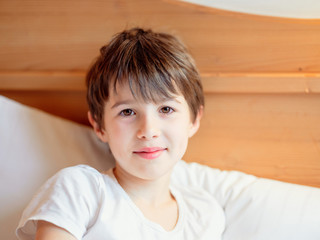 Child in bed