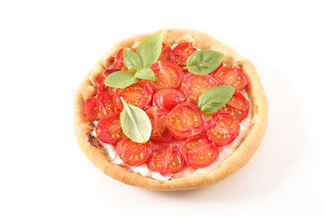 tomato and cream quiche