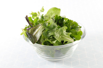 bowl of lettuce