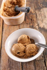coffee ice cream