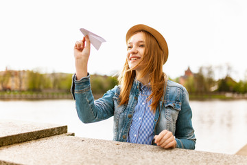 Young red haired girl