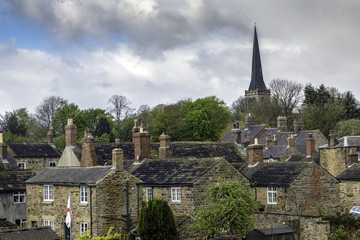 Wentworth village in Yorkshire, UK