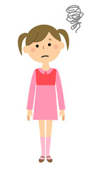 女の子 困る