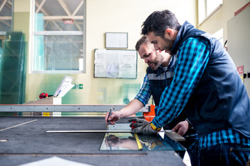 Glass,Aluminium and PVC industry workers