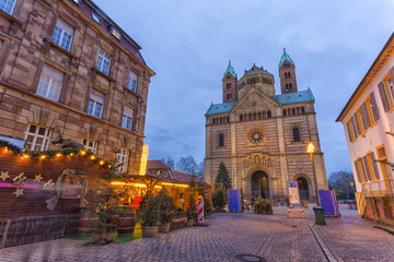 Fototapeta na wymiar Speyer Christmas Market