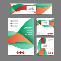 Abstract brochure template