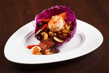 Salad of River Prawns