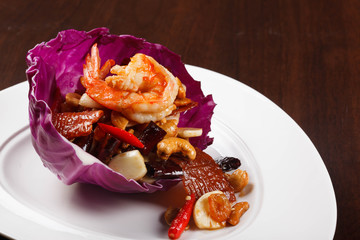 Salad of River Prawns