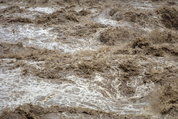 Urubamba river in Peru