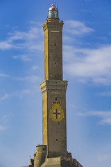 Fototapeta premium Lighthouse of Genoa in Italy