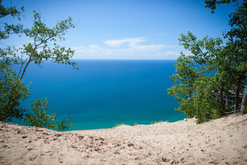 Great Lake Sand Dune Coastline