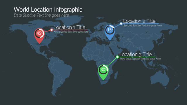 World Location Infographic
