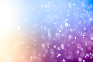 Christmas blur bokeh background texture abstract light glittering stars on bokeh. glitter vintage lights background