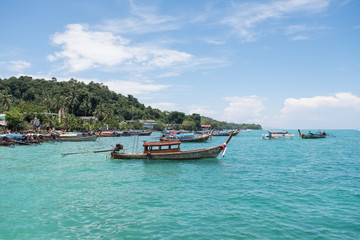 Krabi, Thailand-May 3, 2018, Phi Phi Island, Krabi, Thailand.