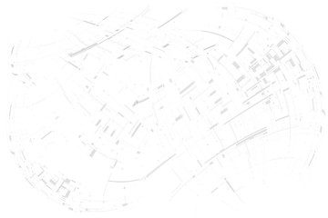 Abstract Many lines and points background, geometry wallpaper, vector design. connection concept