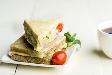 Croque Monsieur - Classic French Bistro Sandwich