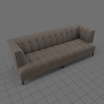 Classic five seater sofa