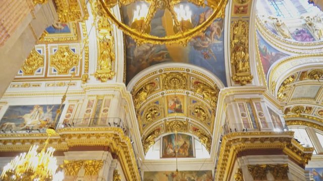  Inside of Saint Isaac's Cathedral