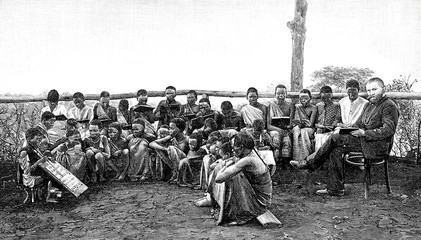 Protestantische Schule in Misho