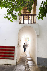  alleyways of Cordoba , Andalusia , Spain