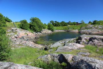 Fototapeta na wymiar lake in sweden
