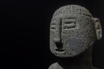 Ancient Costa Rica figure with the shape of a human